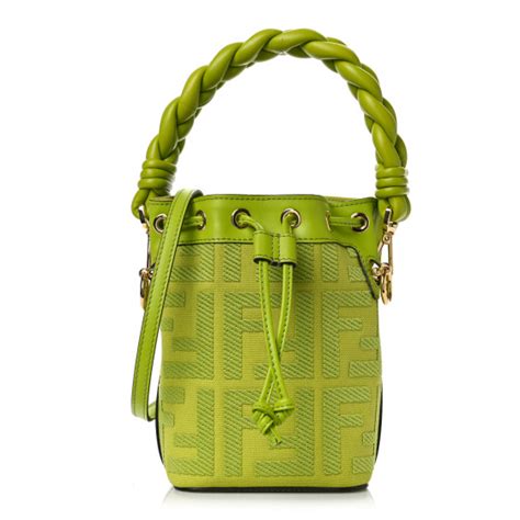 fendi wasabi|Fendi Wasabi Mon Tresor Mini Bucket Bag .